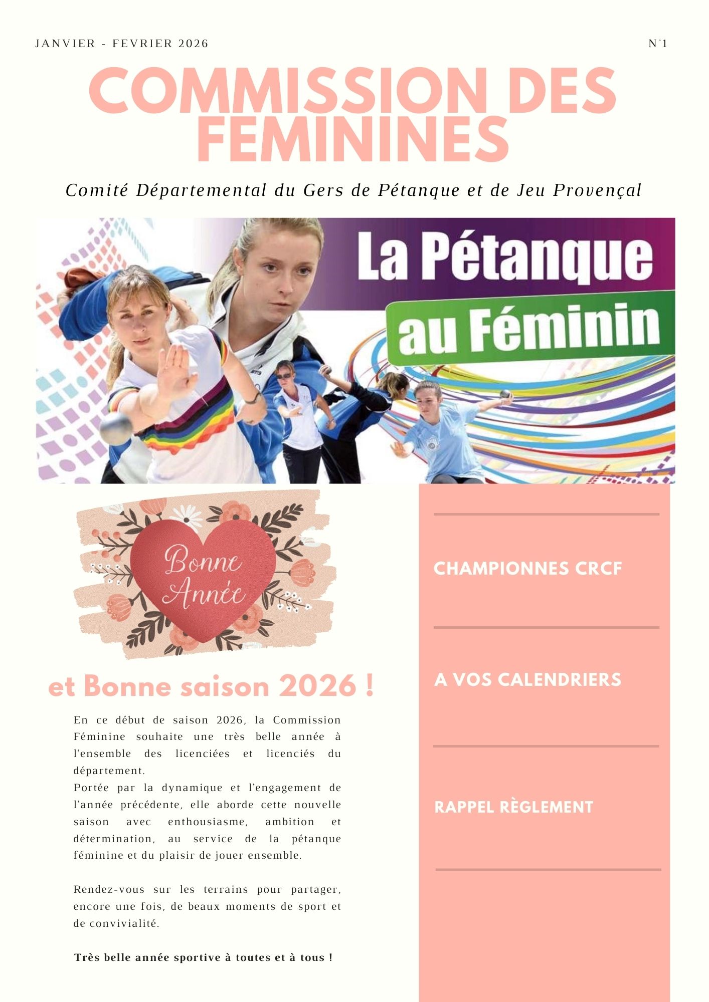 1. COM FEMININE bulletin info JANV FEV 2026